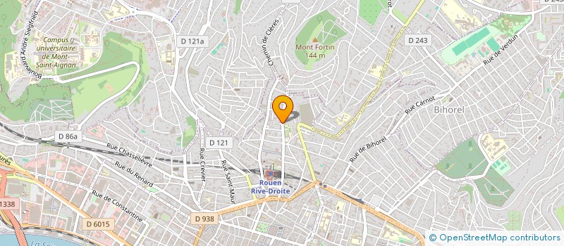 localisation de l'entreprise MADAME VERONIQUE PITON à ROUEN