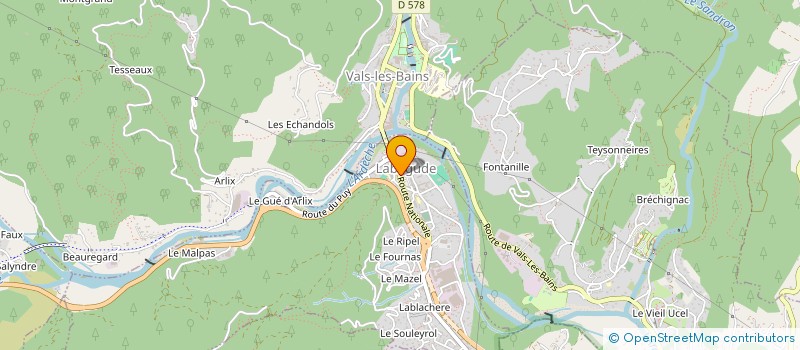 localisation de l'entreprise MADAME VERONIQUE PLA LHONCH  LABEGUDE