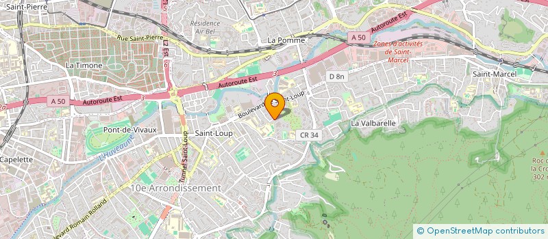 localisation de l'entreprise MADAME VERONIQUE PLACIDE à MARSEILLE
