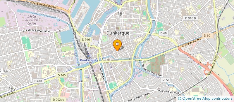 localisation de l'entreprise MADAME VERONIQUE PLANCKEEL à DUNKERQUE