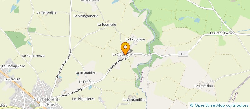 localisation de l'entreprise MADAME VERONIQUE PLANTARD  RIVES DE L'YON