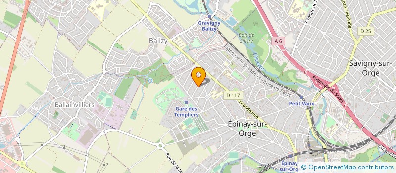 localisation de l'entreprise MADAME VERONIQUE PLONQUET à EPINAY-SUR-ORGE
