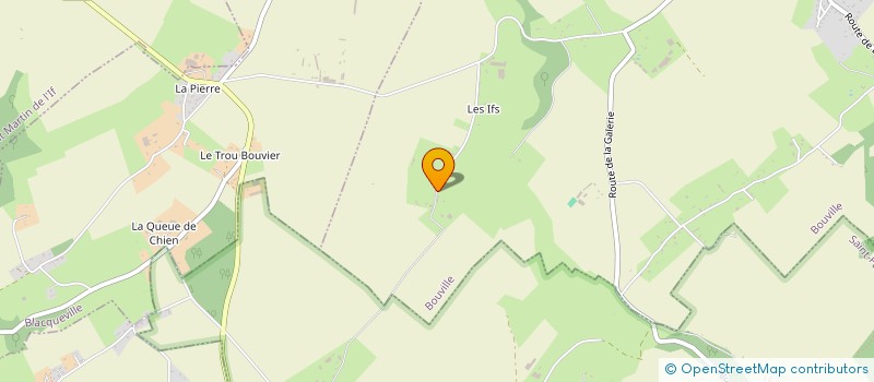 localisation de l'entreprise MADAME VERONIQUE POIGNANT  BOUVILLE