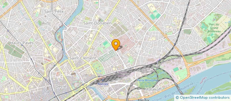 localisation de l'entreprise MADAME VERONIQUE POIRIER-COUTANSAIS à NANTES