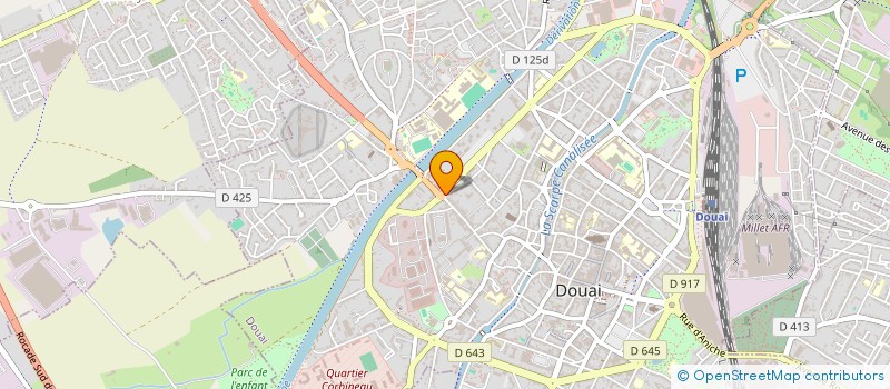 localisation de l'entreprise MADAME VERONIQUE POL à DOUAI