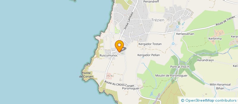 localisation de l'entreprise MADAME VERONIQUE POLARD à PLOUARZEL