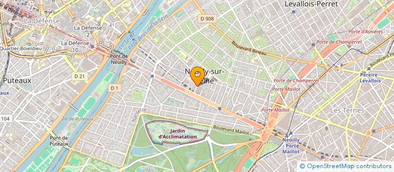 localisation de l'entreprise MADAME VERONIQUE POLGE à NEUILLY-SUR-SEINE