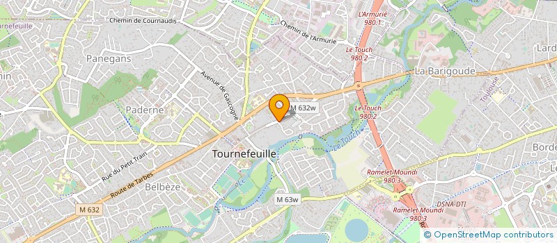 localisation de l'entreprise MADAME VERONIQUE POMARES à TOURNEFEUILLE
