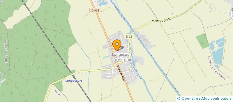 localisation de l'entreprise MADAME VERONIQUE POOPION  LONGECOURT-EN-PLAINE