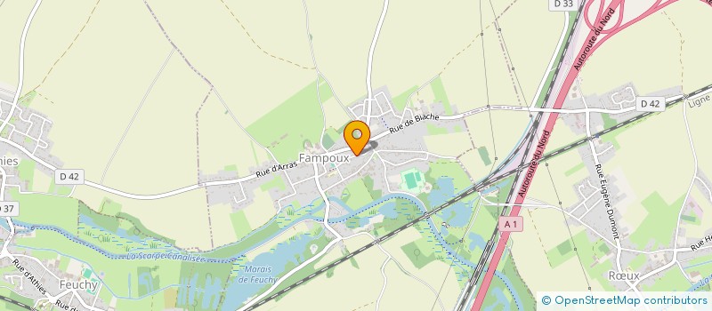 localisation de l'entreprise MADAME VERONIQUE POUILLAUDE  PLOUVAIN