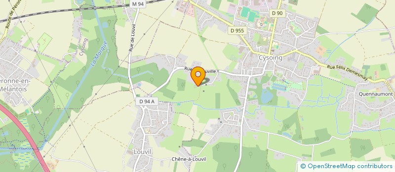 localisation de l'entreprise MADAME VERONIQUE POULAIN  CYSOING