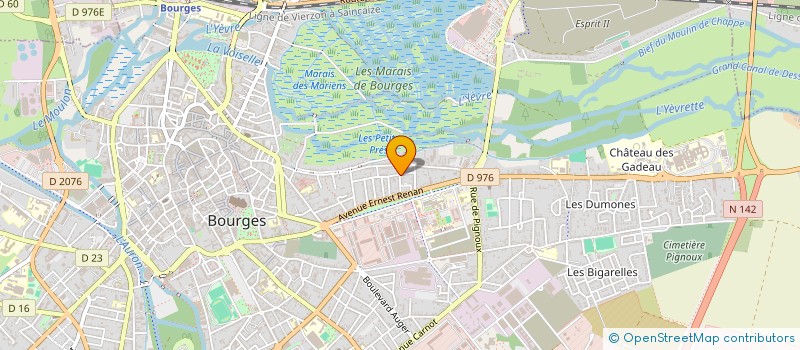 localisation de l'entreprise MADAME VERONIQUE POULAIN à BOURGES
