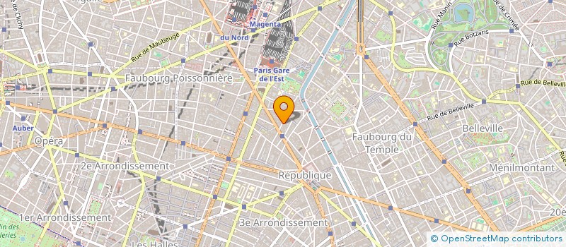 localisation de l'entreprise MADAME VERONIQUE POUSSET à PARIS