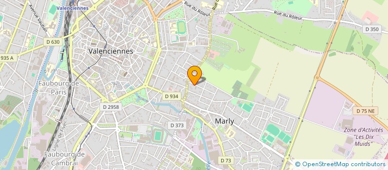 localisation de l'entreprise MADAME VERONIQUE PRESSOIR  MARLY