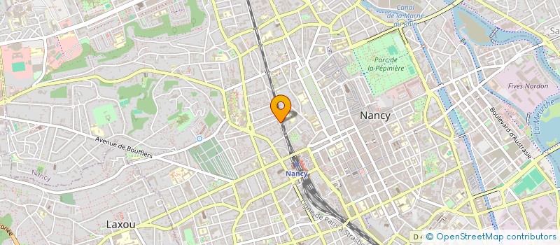 localisation de l'entreprise MADAME VERONIQUE PRUNIER  NANCY
