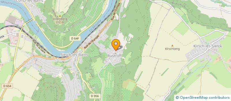 localisation de l'entreprise MADAME VERONIQUE QUACK  RUSTROFF