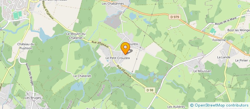 localisation de l'entreprise MADAME VERONIQUE QUEYREIX à EYJEAUX