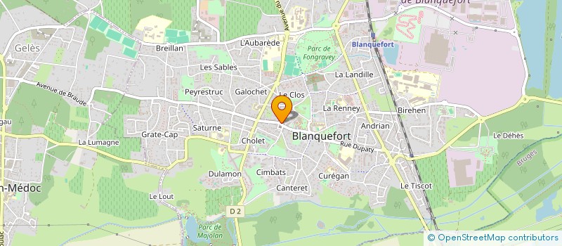 localisation de l'entreprise MADAME VERONIQUE RAFFESTIN à BLANQUEFORT
