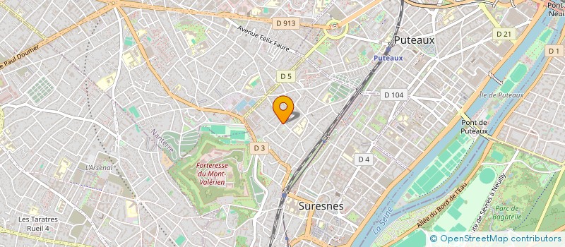 localisation de l'entreprise MADAME VERONIQUE RAGOT à SURESNES