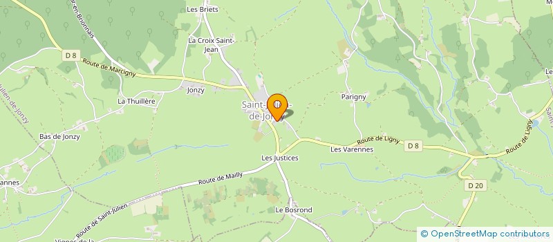 localisation de l'entreprise MADAME VERONIQUE RAKOSE  SAINT-JULIEN-DE-JONZY