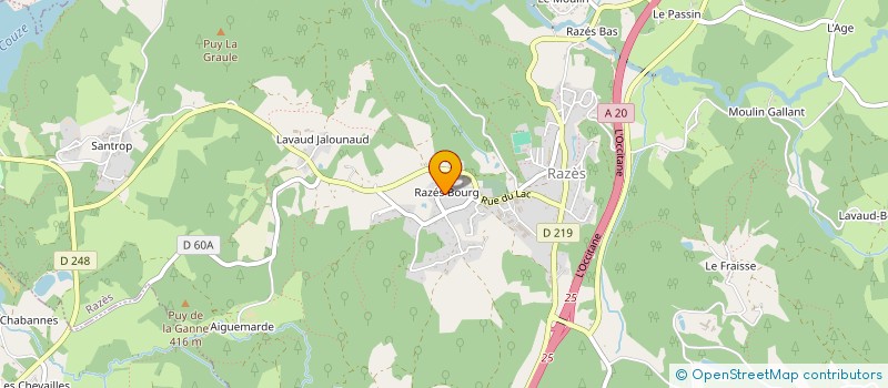 localisation de l'entreprise MADAME VERONIQUE RAMEAU à RAZES