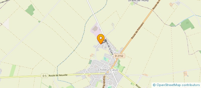 localisation de l'entreprise MADAME VERONIQUE RAPINE à CHILLEURS-AUX-BOIS