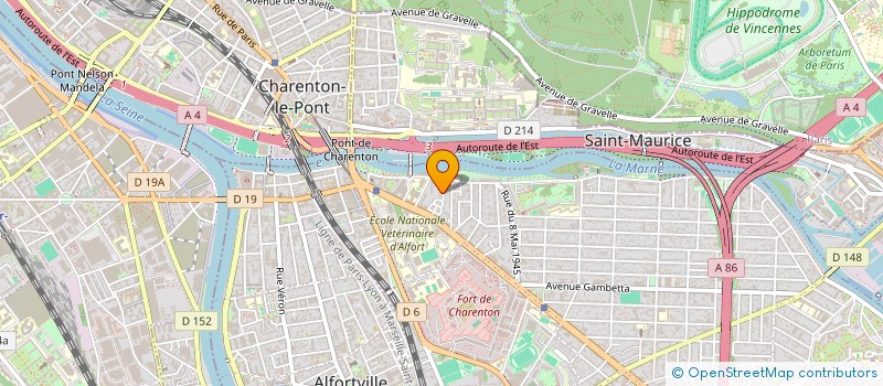 localisation de l'entreprise MADAME VERONIQUE RAPOPORT à MAISONS-ALFORT