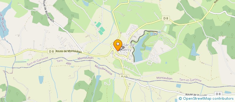 localisation de l'entreprise MADAME VERONIQUE RATSIMANOHATRA  MONCLAR-DE-QUERCY