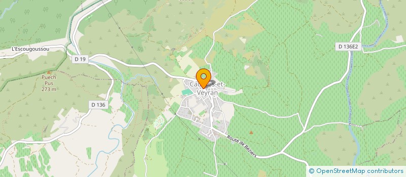 localisation de l'entreprise MADAME VERONIQUE RAULIN à CAUSSES-ET-VEYRAN