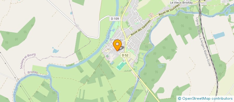 localisation de l'entreprise MADAME VERONIQUE REDON  BRIOLLAY