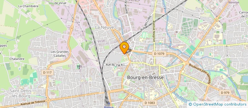 localisation de l'entreprise MADAME VERONIQUE REMOND à BOURG-EN-BRESSE