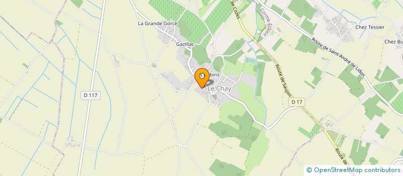 localisation de l'entreprise MADAME VERONIQUE RENARD  LE CHAY