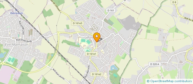 localisation de l'entreprise MADAME VERONIQUE RENARD  LEFOREST