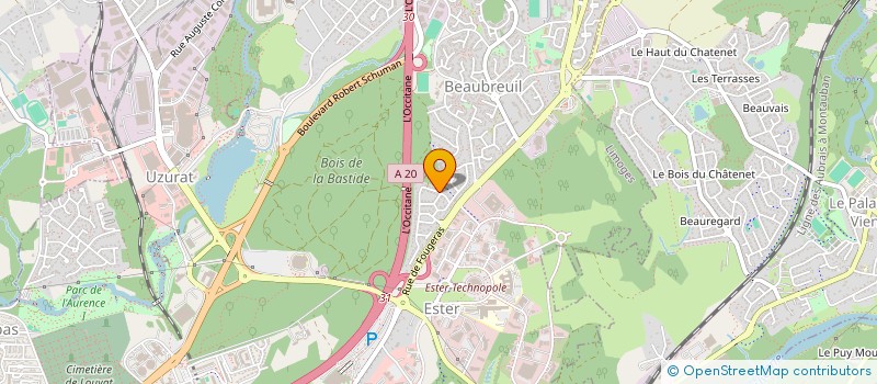 localisation de l'entreprise MADAME VERONIQUE RENGEAR à LIMOGES
