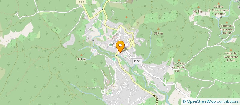 localisation de l'entreprise MADAME VERONIQUE REVEL  COTIGNAC