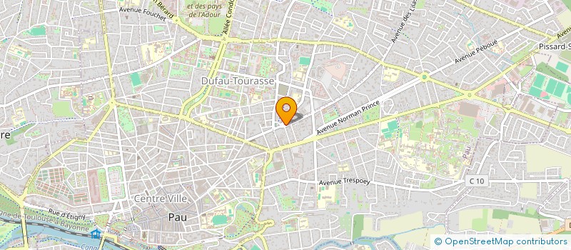 localisation de l'entreprise MADAME VERONIQUE RICHARD  LONS