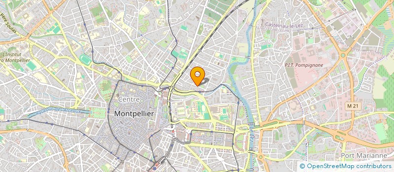 localisation de l'entreprise MADAME VERONIQUE RICHARD à MONTPELLIER