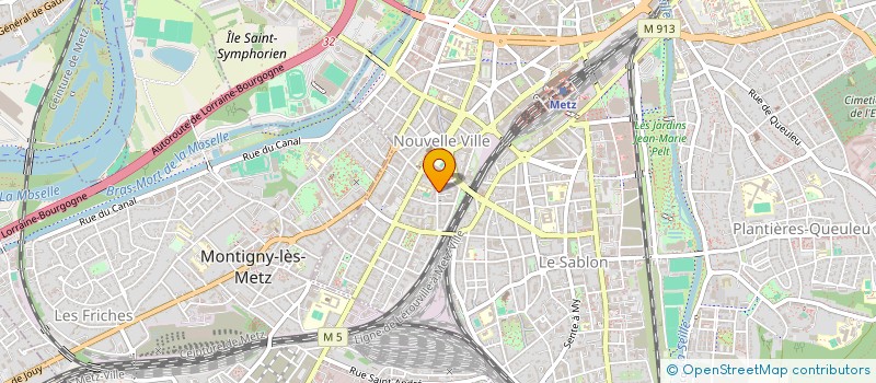 localisation de l'entreprise MADAME VERONIQUE RICHARDIER  METZ