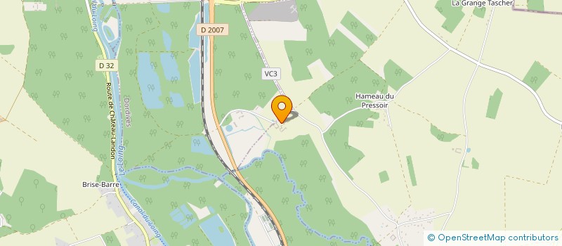 localisation de l'entreprise MADAME VERONIQUE RIEGER à FERRIERES-EN-GATINAIS