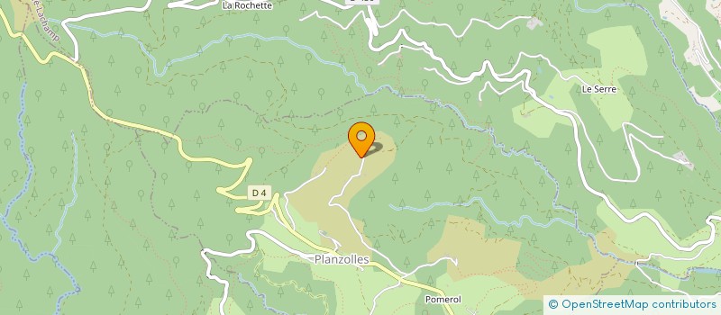 localisation de l'entreprise MADAME VERONIQUE RIGAL  PLANZOLLES