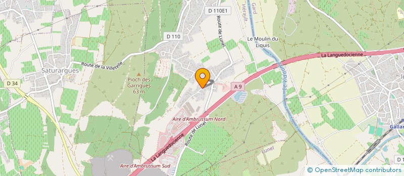 localisation de l'entreprise MADAME VERONIQUE RIGAL  VILLETELLE