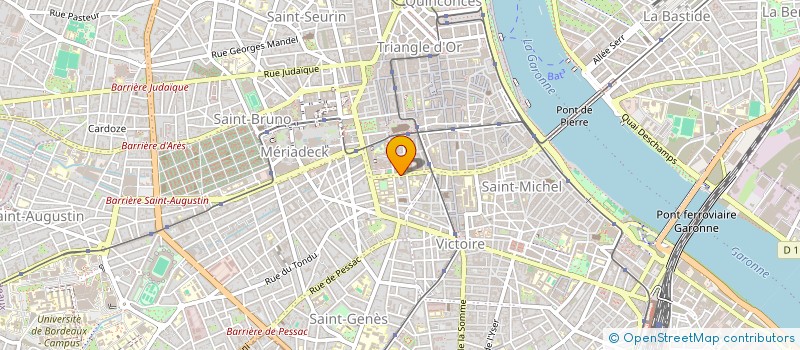 localisation de l'entreprise MADAME VERONIQUE RISTERUCCI à BORDEAUX