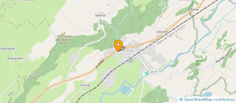 localisation de l'entreprise MADAME VERONIQUE ROCHE à VIC-SUR-CERE