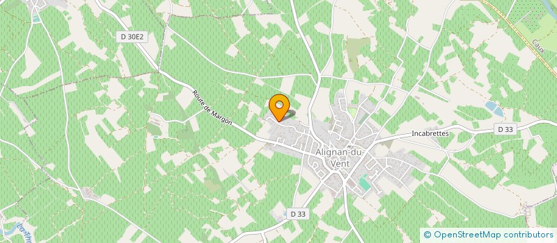localisation de l'entreprise MADAME VERONIQUE RODRIGUEZ  ALIGNAN-DU-VENT