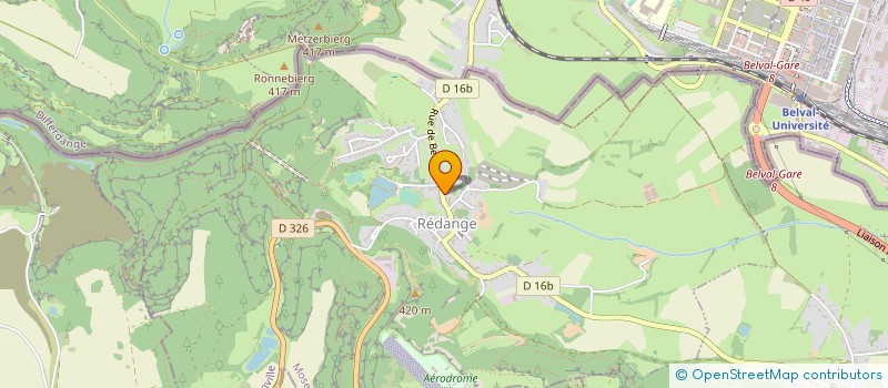 localisation de l'entreprise MADAME VERONIQUE ROLLIN  REDANGE