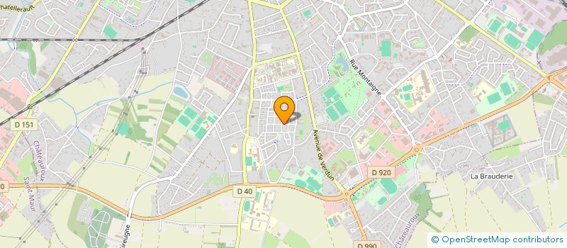 localisation de l'entreprise MADAME VERONIQUE ROMAIN à CHATEAUROUX
