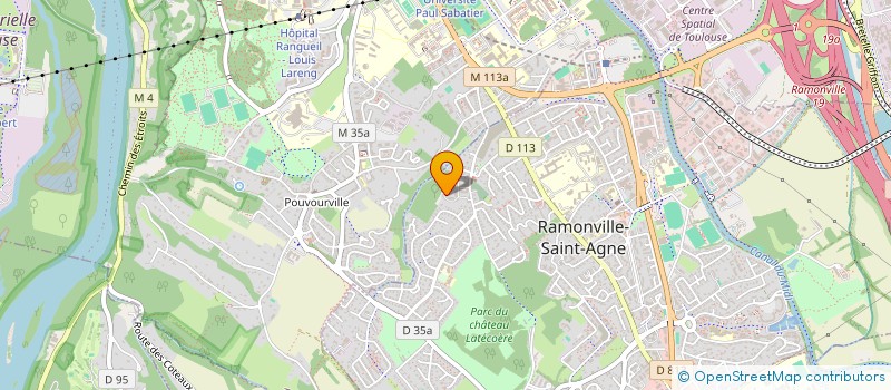 localisation de l'entreprise MADAME VERONIQUE ROSEC  RAMONVILLE-SAINT-AGNE