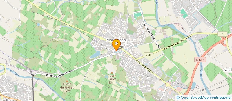 localisation de l'entreprise MADAME VERONIQUE ROUCHES à MARAUSSAN