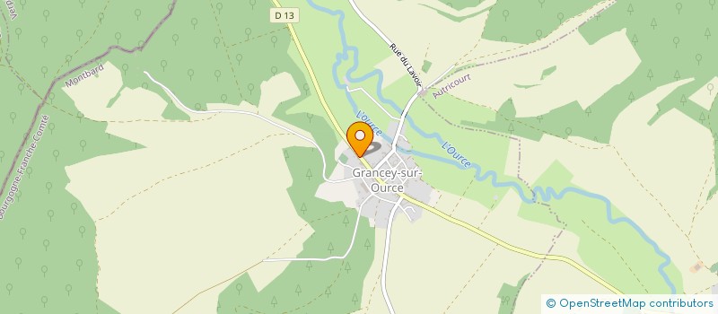 localisation de l'entreprise MADAME VERONIQUE ROUSSEY à GRANCEY-SUR-OURCE
