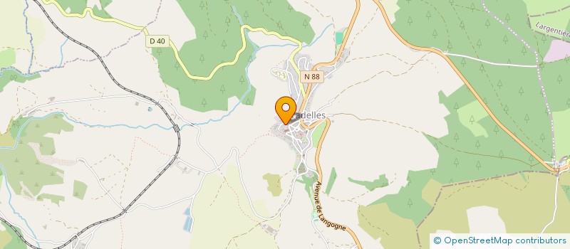 localisation de l'entreprise MADAME VERONIQUE ROUVEYROL  SAINT-ARCONS-DE-BARGES